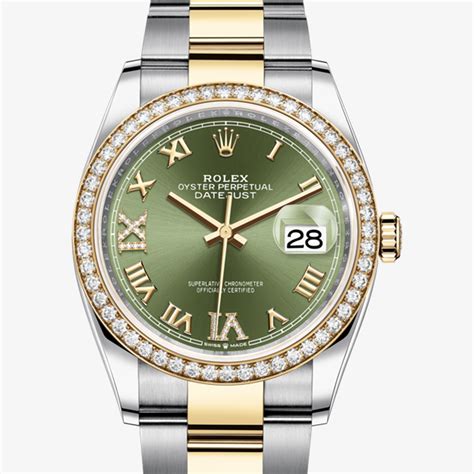 8k yellow gold 36mm rolex datejust|Rolex oyster diamond bezel.